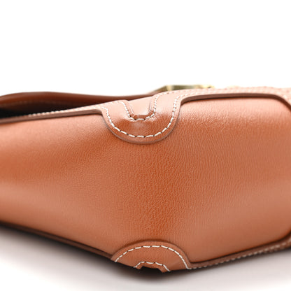 3.1 Phillip Lim Calfskin Pashli Clutch Cognac 10 of 11