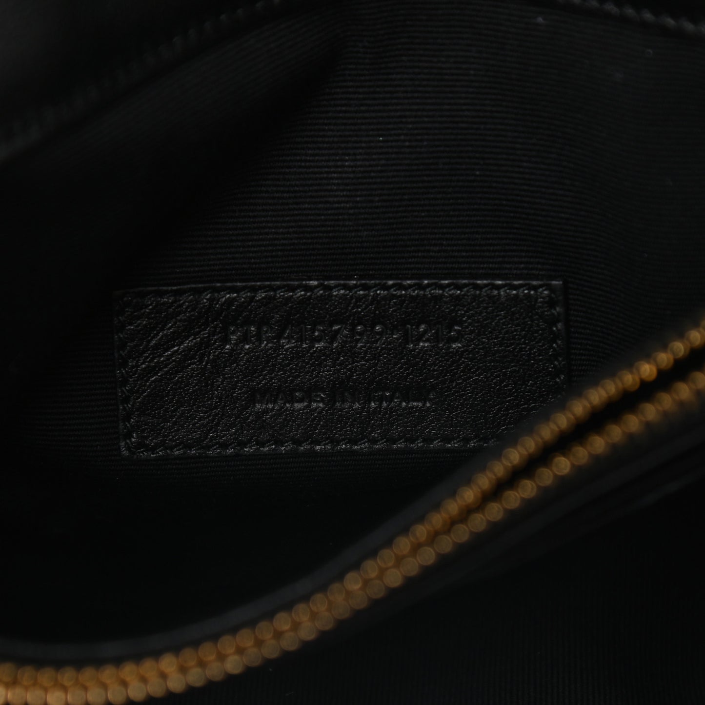 Calfskin Crossbody Bag Black