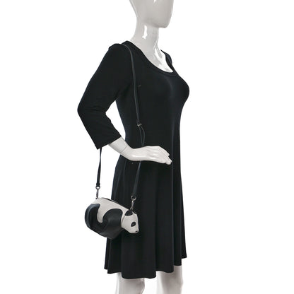 Loewe Calfskin Panda Crossbody Black White 2 of 10