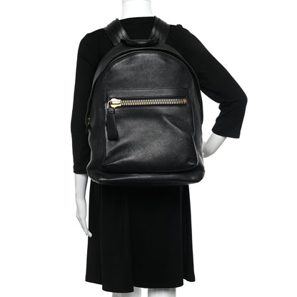 Tom Ford Grained Calfskin Buckley Backpack Black 3 of 12