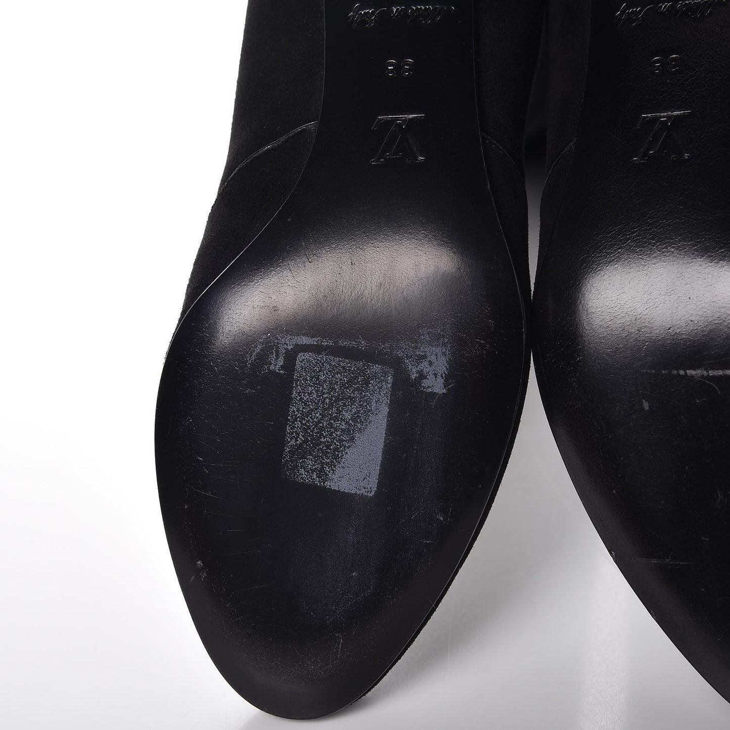 Suede Masterclass High Boots 38 Black