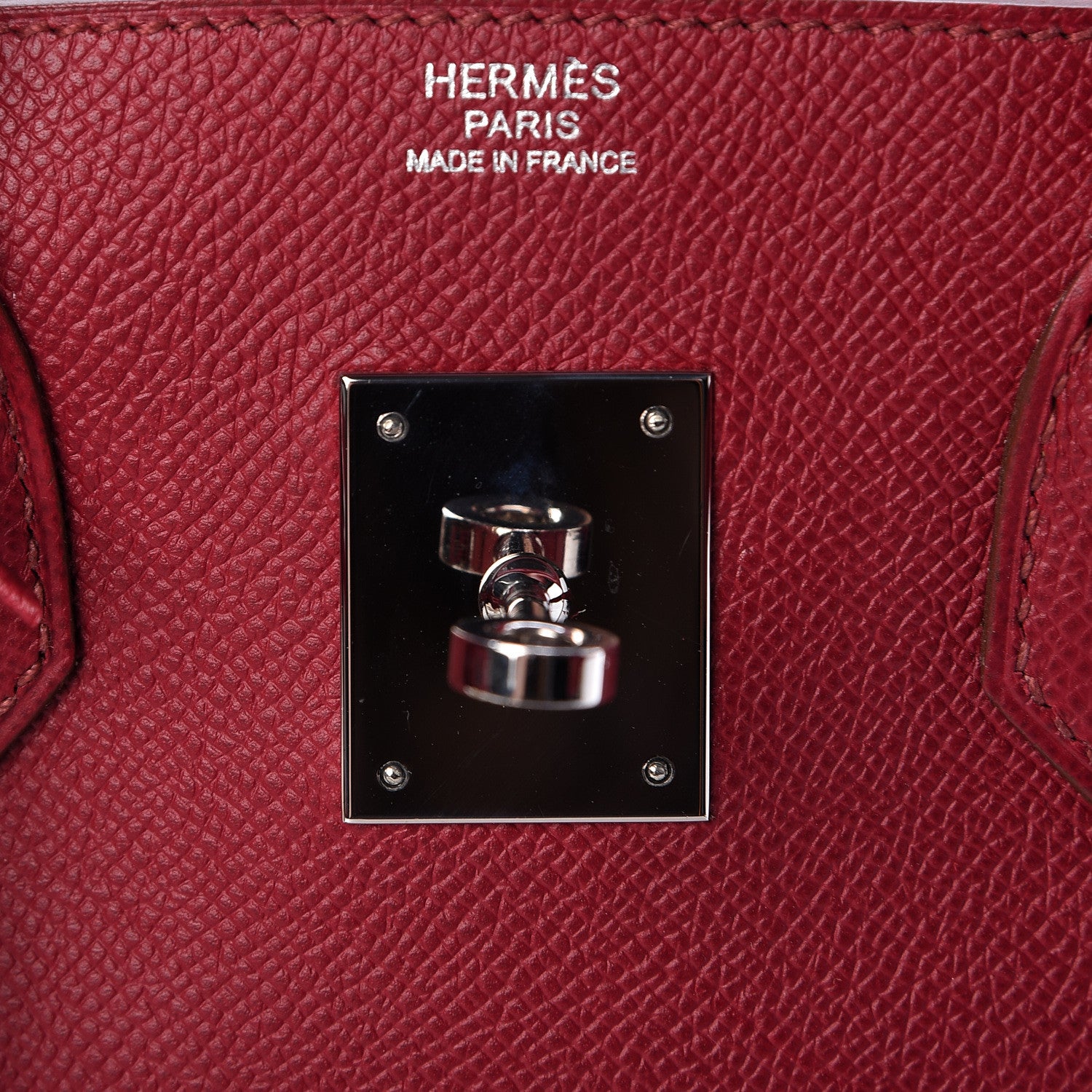Hermes Epsom Birkin 30 Rubis 21 of 35