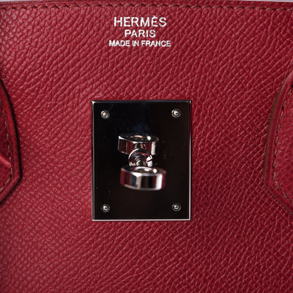 Hermes Epsom Birkin 30 Rubis 21 of 35