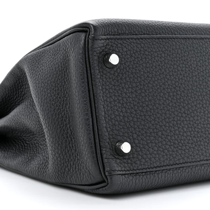 Hermes Togo Kelly Retourne 28 Black 10 of 10