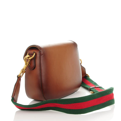 Gucci Calfskin Medium Lady Web Shoulder Bag Cuir 3 of 9