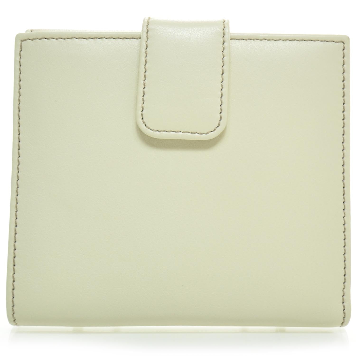 Gucci Leather Compact Britt Wallet Ivory 2 of 7
