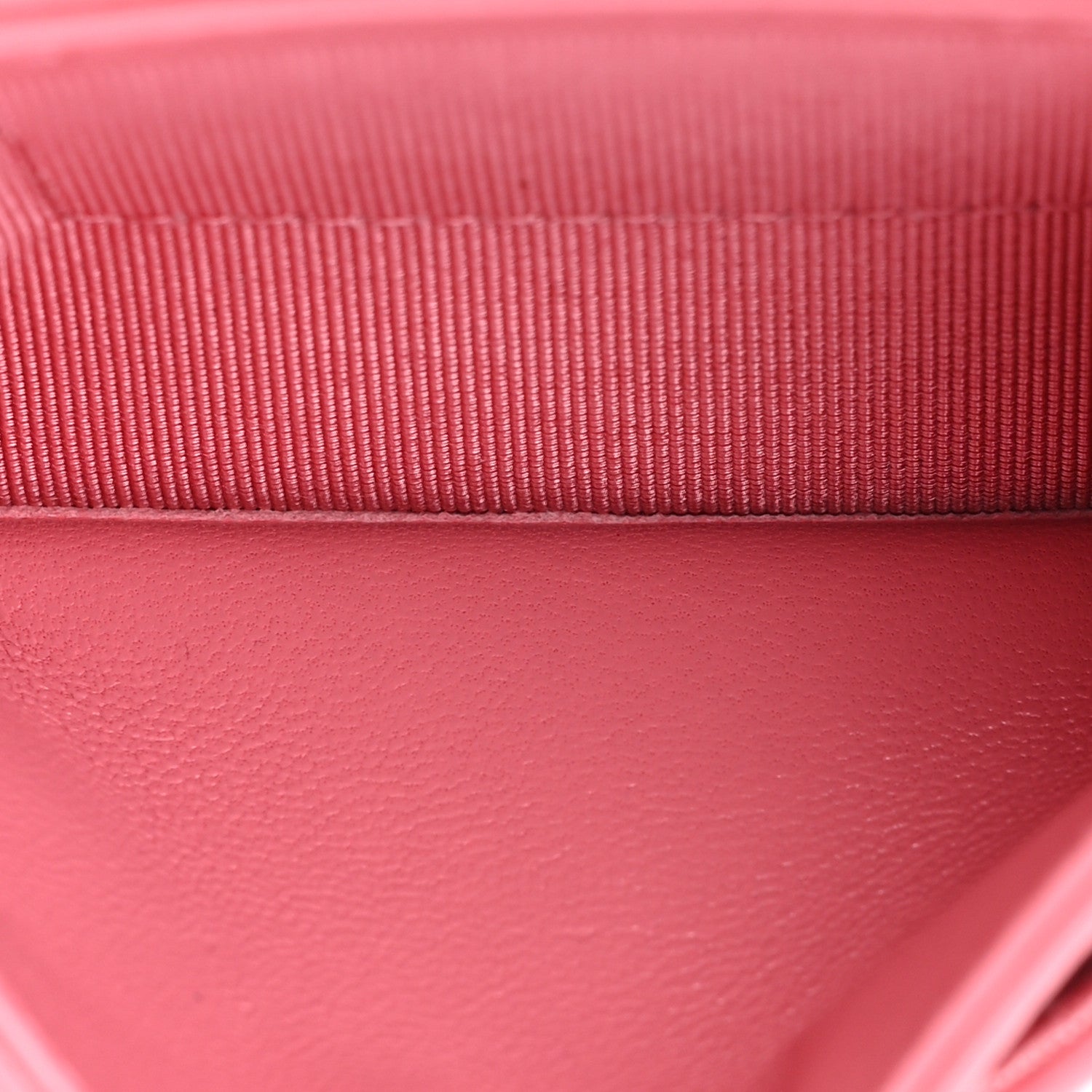 Chanel Lambskin Quilted Flap Card Holder On Chain Pink 6 of 15