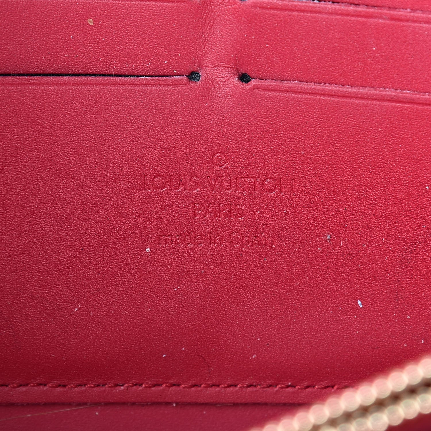 Louis Vuitton Patent Sweet Monogram Zippy Wallet Rose Indien 6 of 11