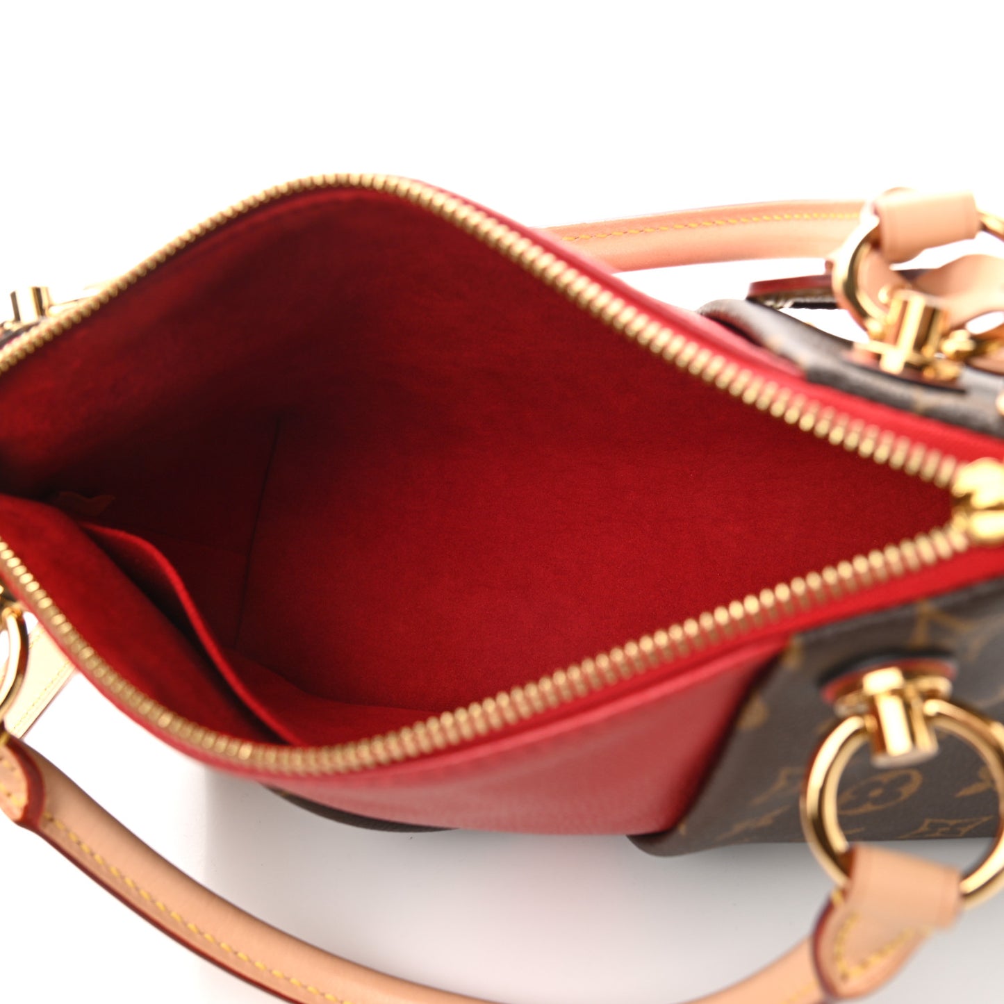 Monogram V Tote BB Cherry