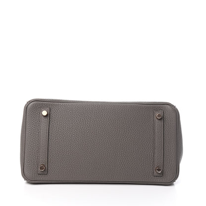 Hermes Togo Birkin 30 Etain 6 of 32