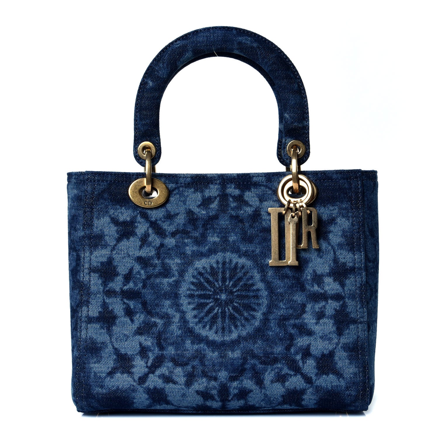 Christian Dior Denim Medium KaleiDiorscopic Lady Dior Blue 2 of 5