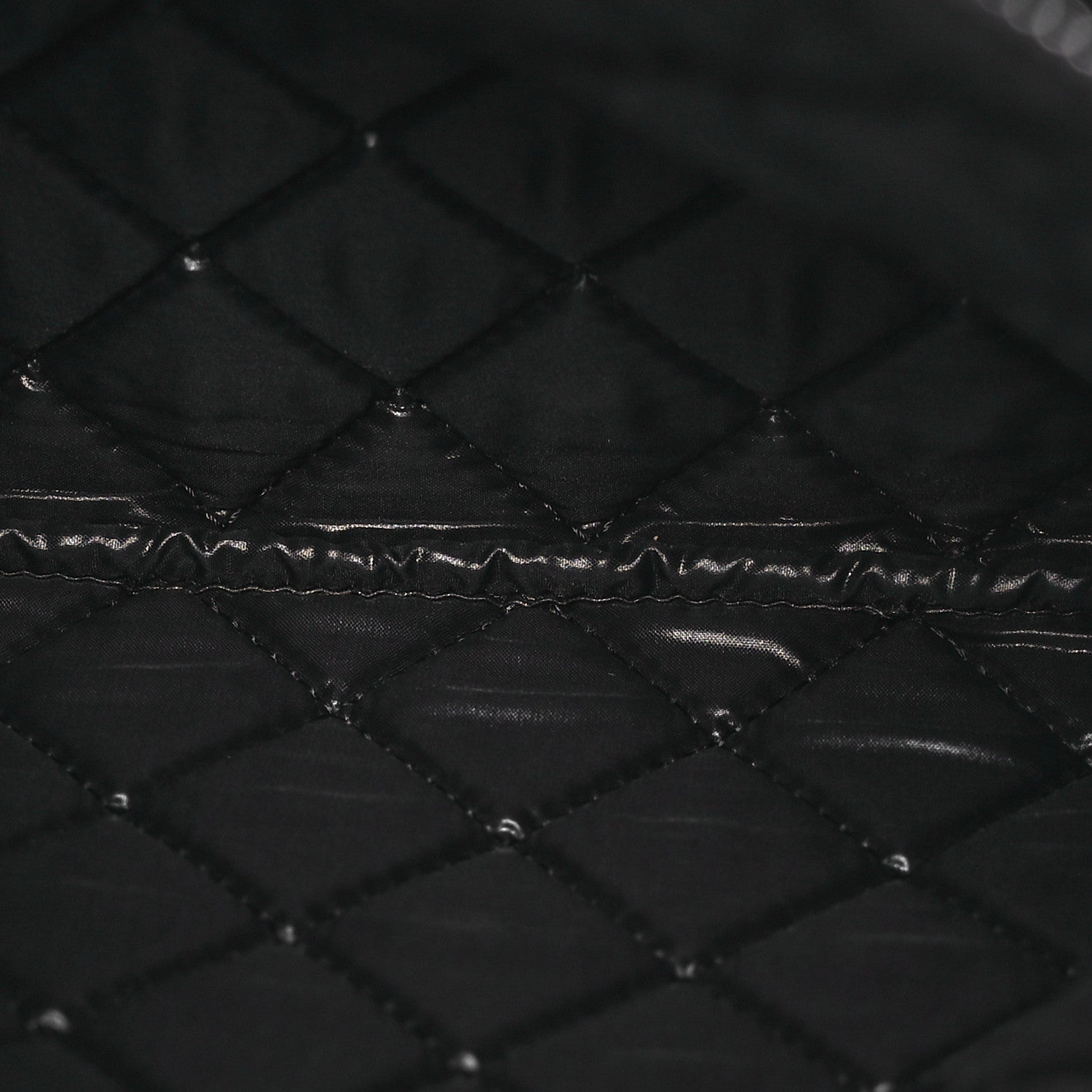Chanel Lambskin Quilted Beauty CC Boy Clutch Black 6 of 11