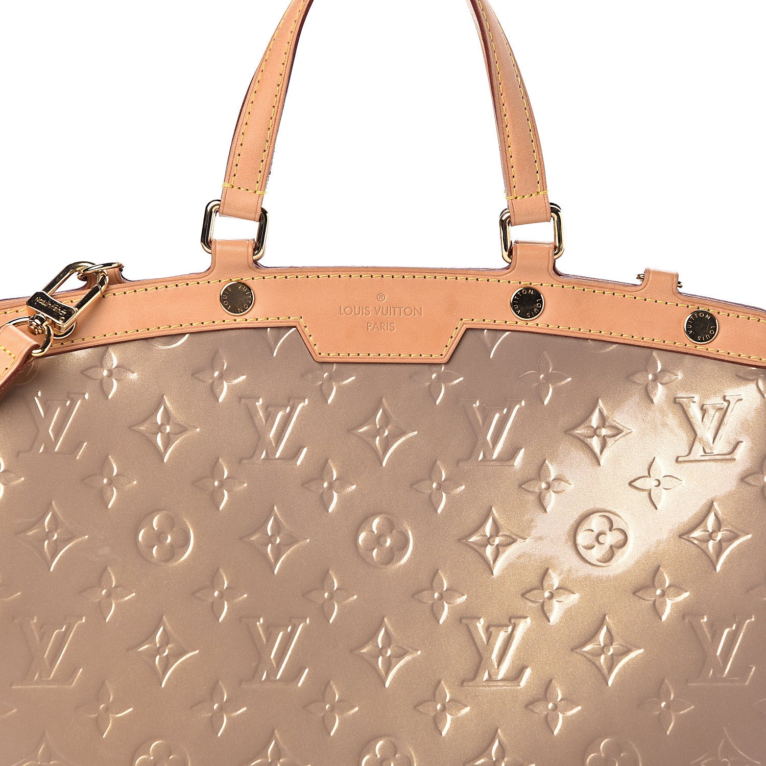 Louis Vuitton Vernis Brea MM Beige Poudre 7 of 9