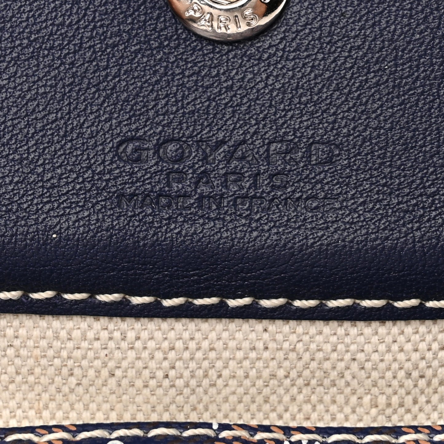 Goyardine Saint Louis PM Navy
