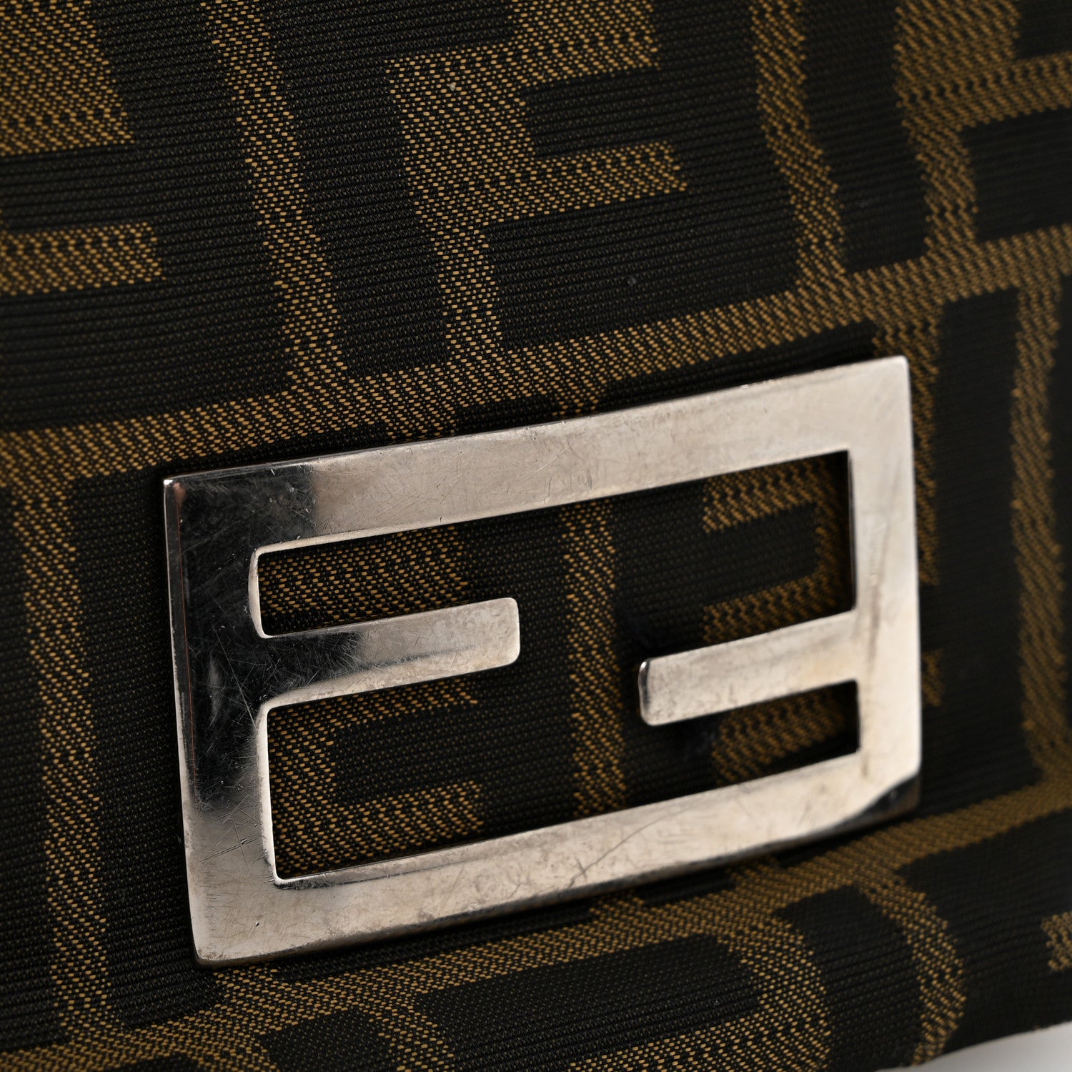 Fendi Zucca Tote Tobacco 12 of 14