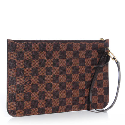 Louis Vuitton Damier Ebene Neverfull MM GM Pochette 3 of 8