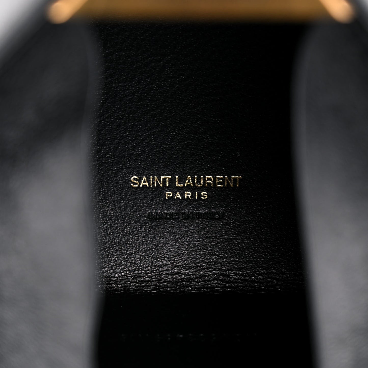 Lambskin Pyramid Clutch Black