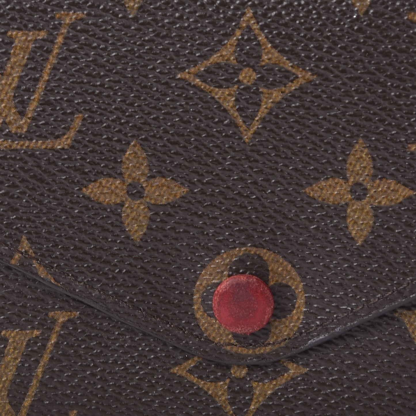 Monogram Josephine Wallet Red