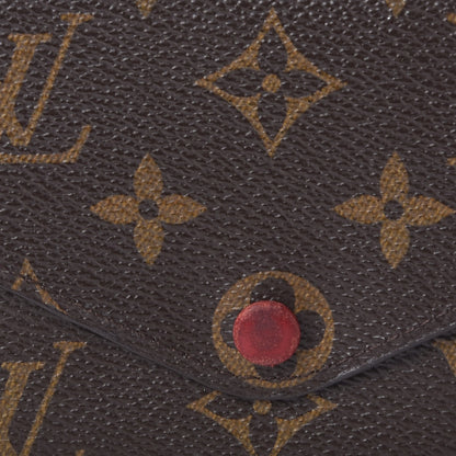 Louis Vuitton Monogram Josephine Wallet Red 9 of 9