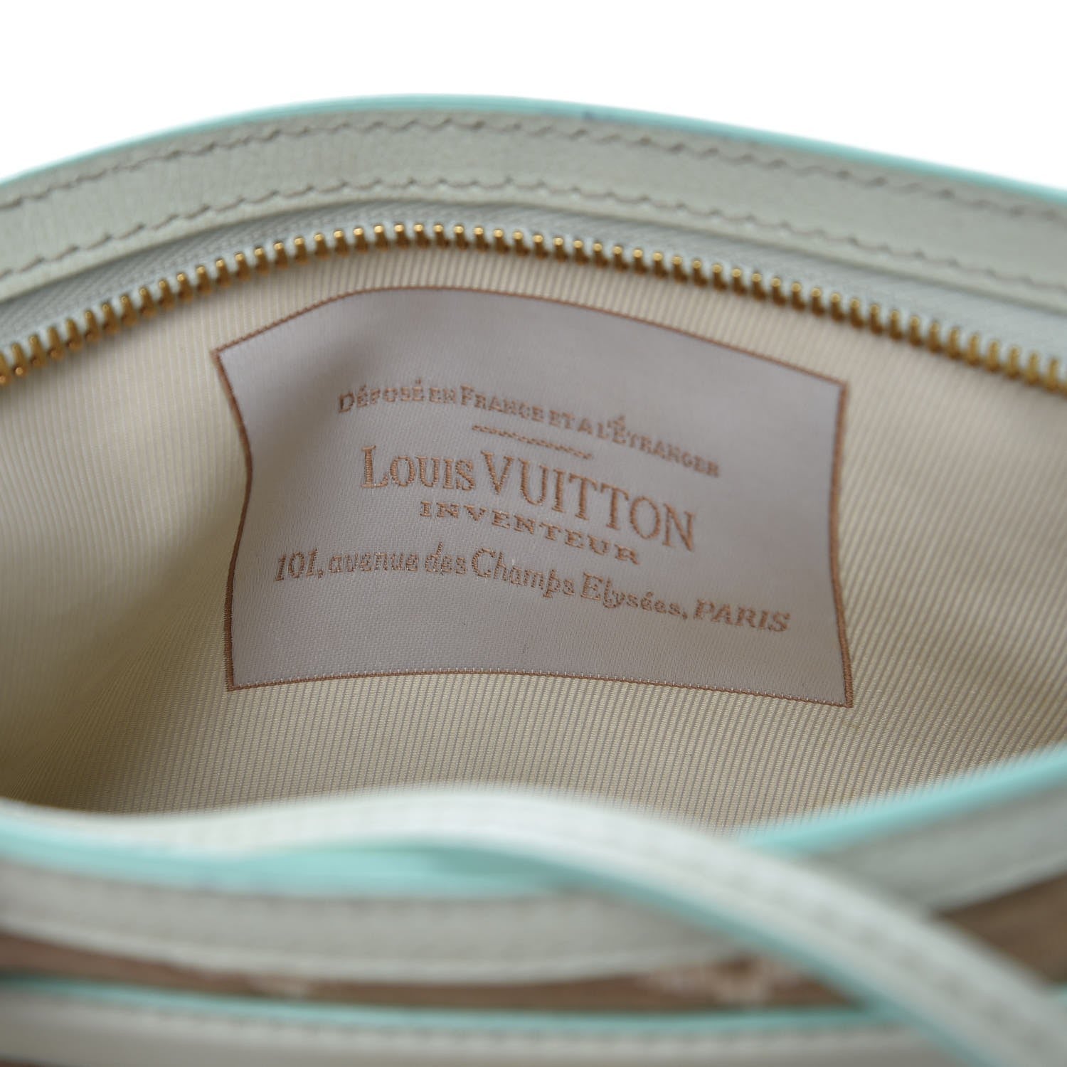 Louis Vuitton Monogram Sabbia Pochette Accessories Vert 6 of 11
