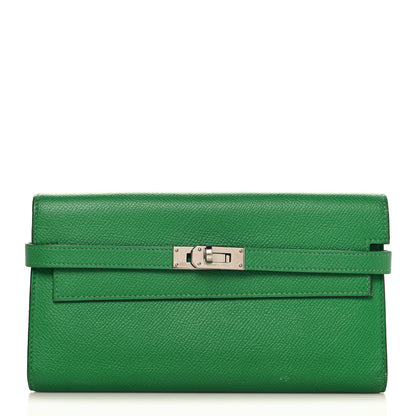 Hermes Epsom Kelly Longue Wallet  Bambou 1 of 8