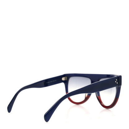 Celine Acetate Shadow Sunglasses CL 41026/S Blue Red 4 of 7