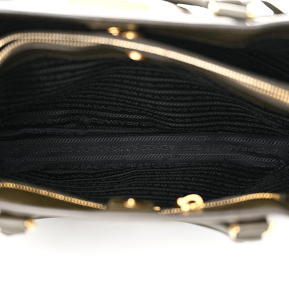 Prada Saffiano Lux Medium Tote Militare 6 of 14