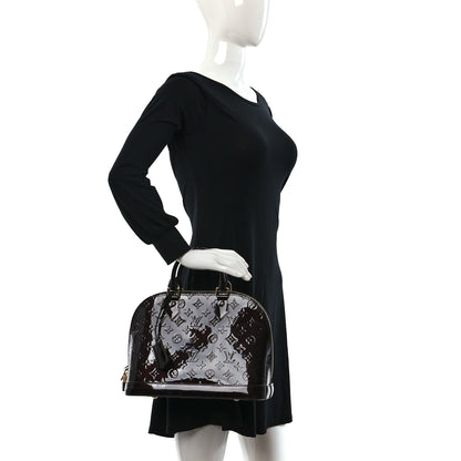 Louis Vuitton Vernis Alma PM Amarante 2 of 14