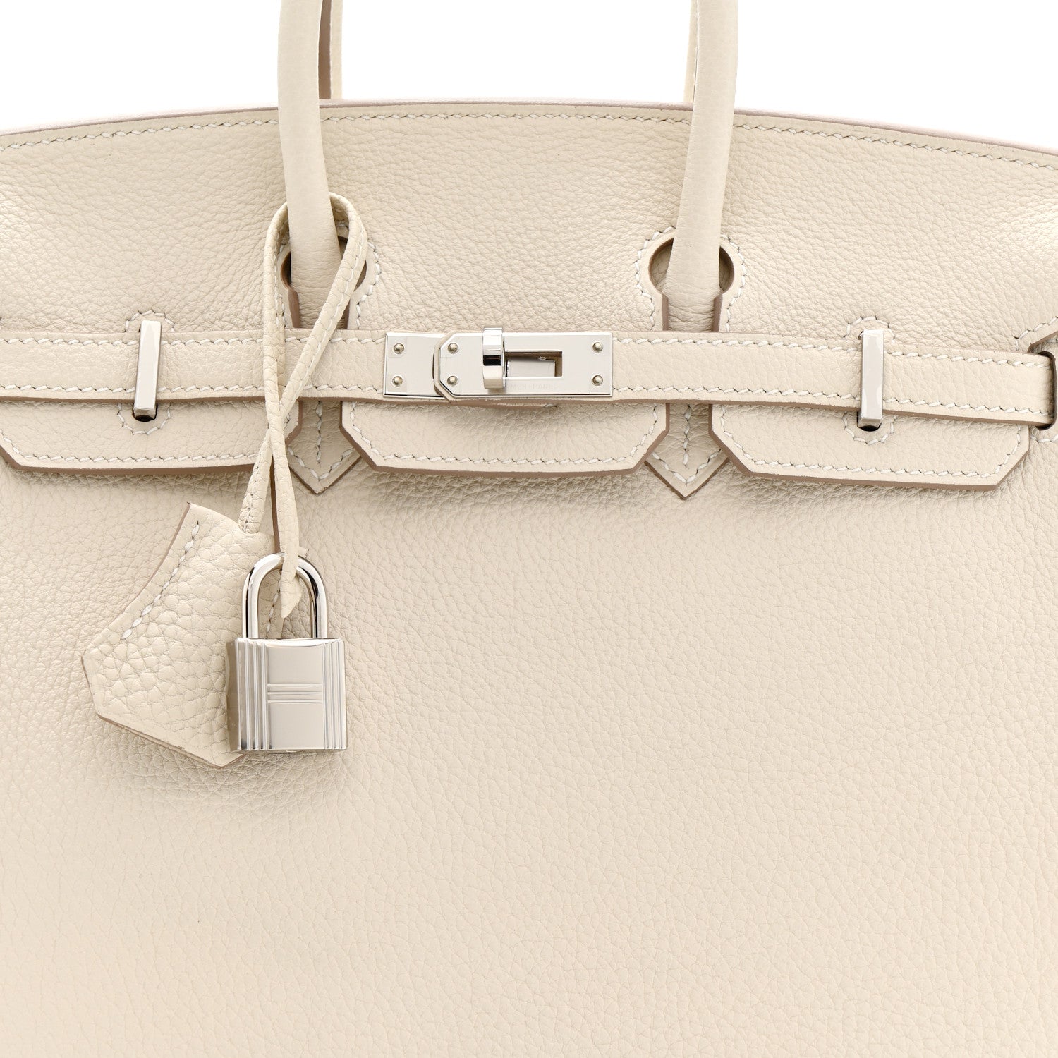 Hermes Togo Birkin 25 Craie 8 of 13