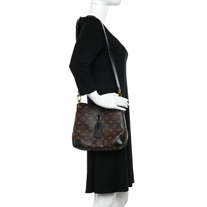 Louis Vuitton Monogram Odeon PM Black 2 of 10