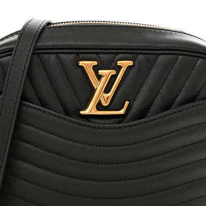 Louis Vuitton Calfskin New Wave Camera Bag Black 7 of 10