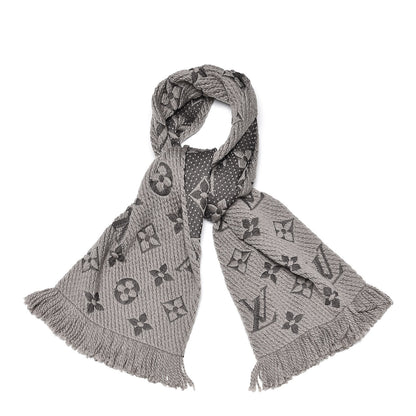 Louis Vuitton Wool Silk Logomania Scarf Verone 1 of 4