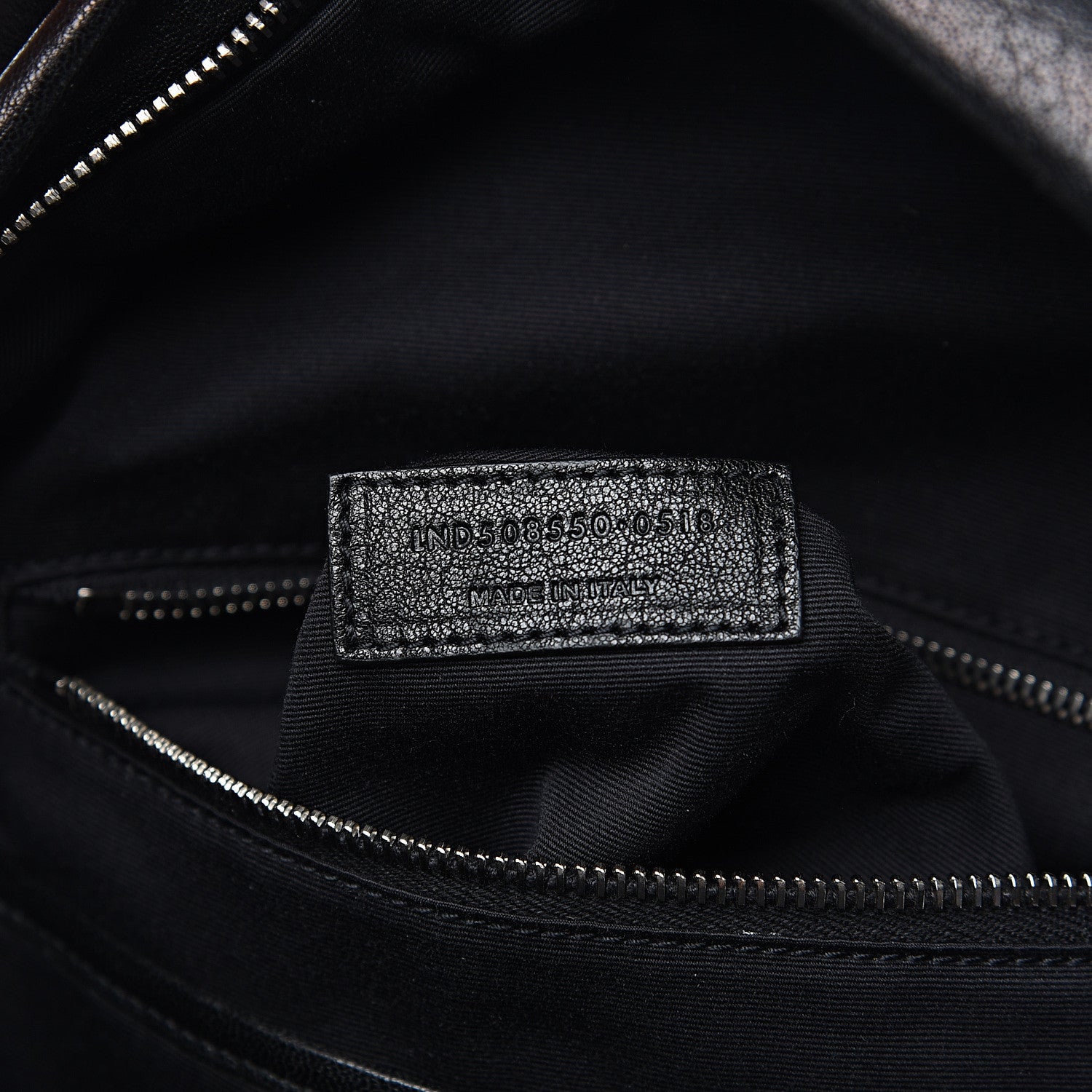 Saint Laurent Sheepskin Mini City Stars Backpack Black 5 of 10