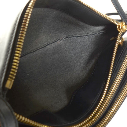 Celine Lambskin Small Trio Crossbody Bag Black 5 of 7