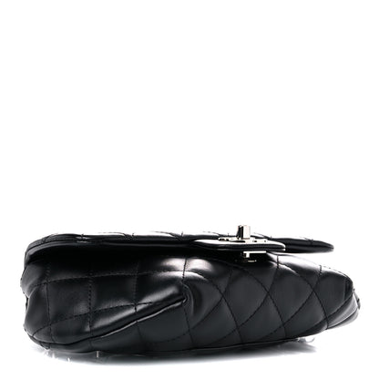 Chanel Calfskin Quilted CC Uniform Flap Belt Bag Black 3 of 10