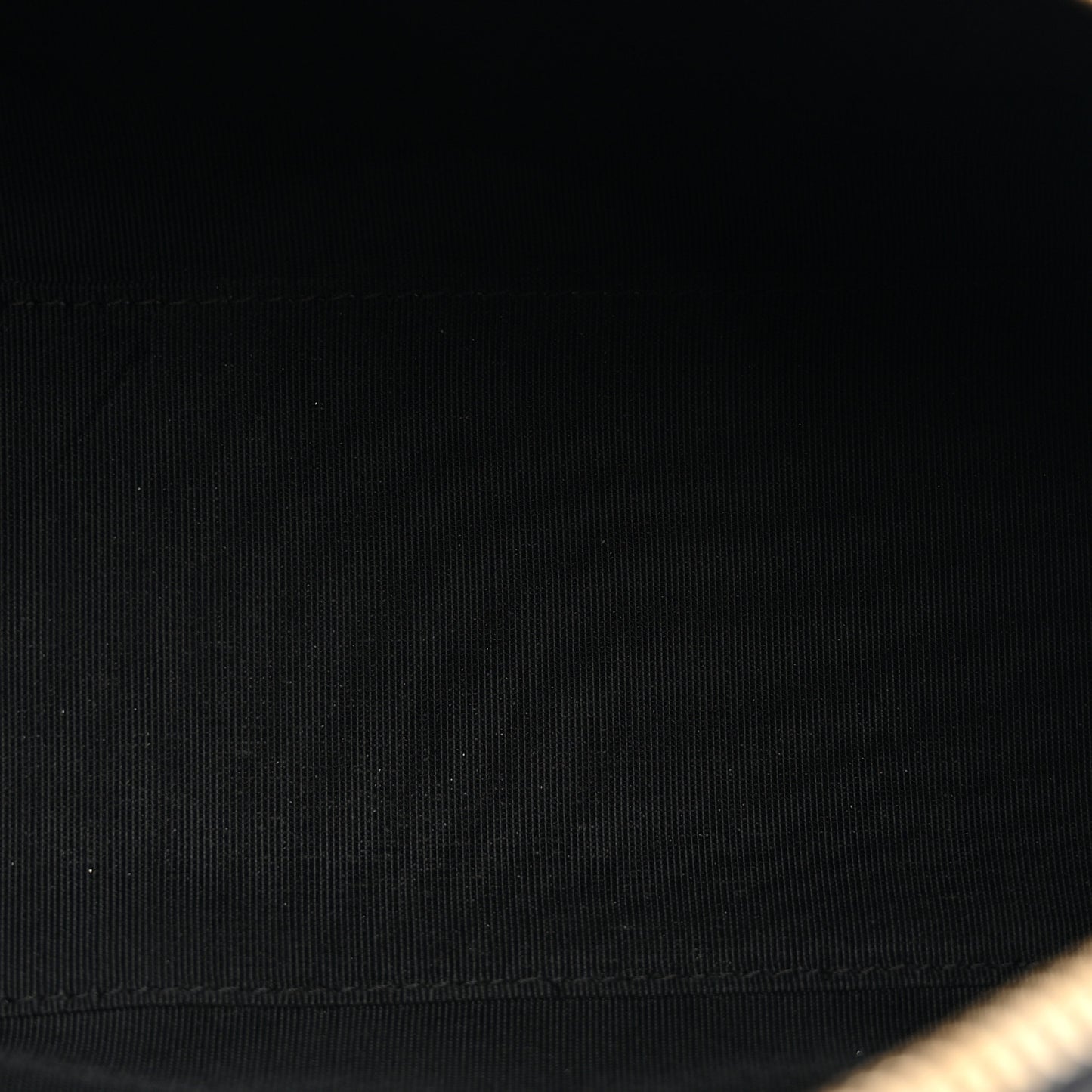 Caviar Quilted Small Bowler Black