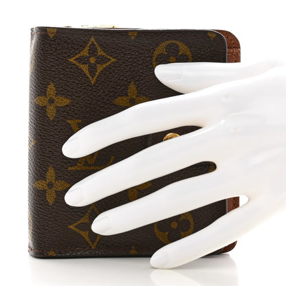 Louis Vuitton LOUIS VUITTON Monogram Compact Zippe Zipped Wallet 2 of 9