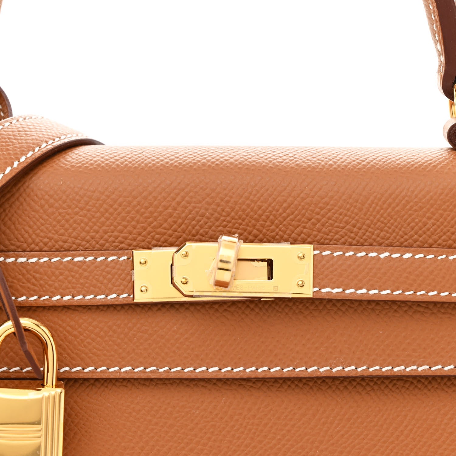 Hermes Epsom Kelly Sellier 25 Gold 8 of 11