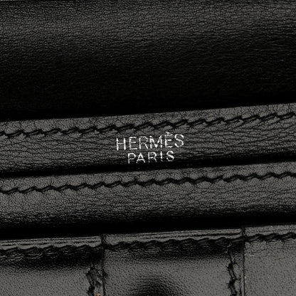 Hermes Box Bearn Gusset Wallet Black 6 of 8