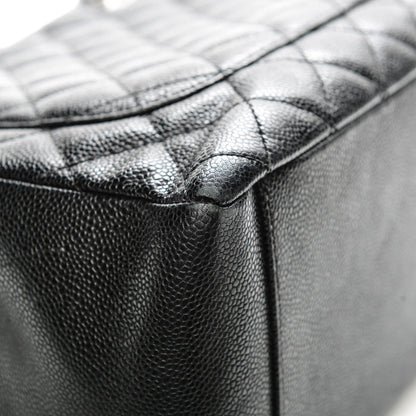 Chanel Caviar Quilted Grand Shopping Tote GST Black 11 of 12