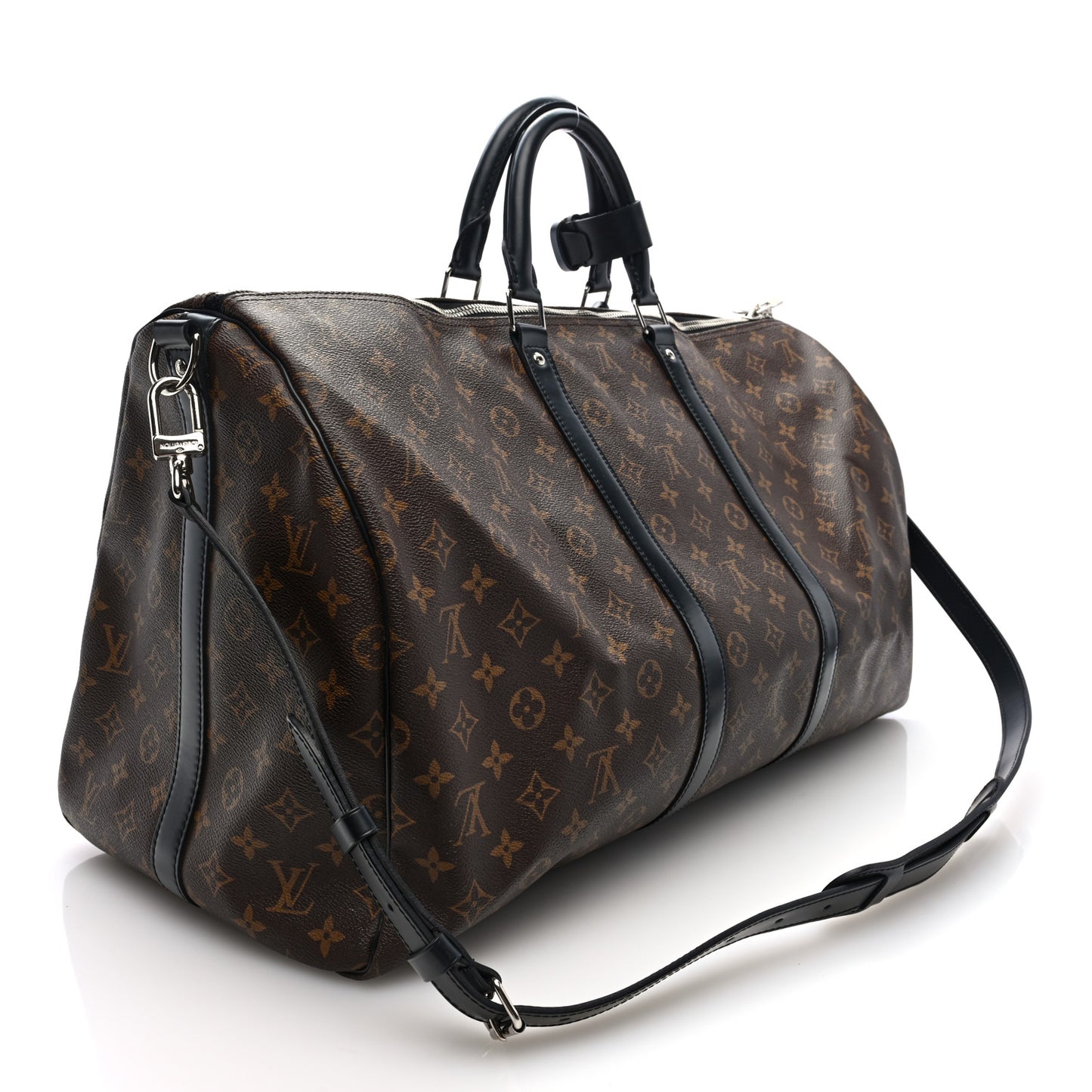 Monogram Macassar Keepall Bandouliere 55