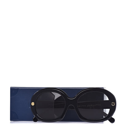 Louis Vuitton Studded La Piscine Sunglasses Z1049U Black 8 of 8