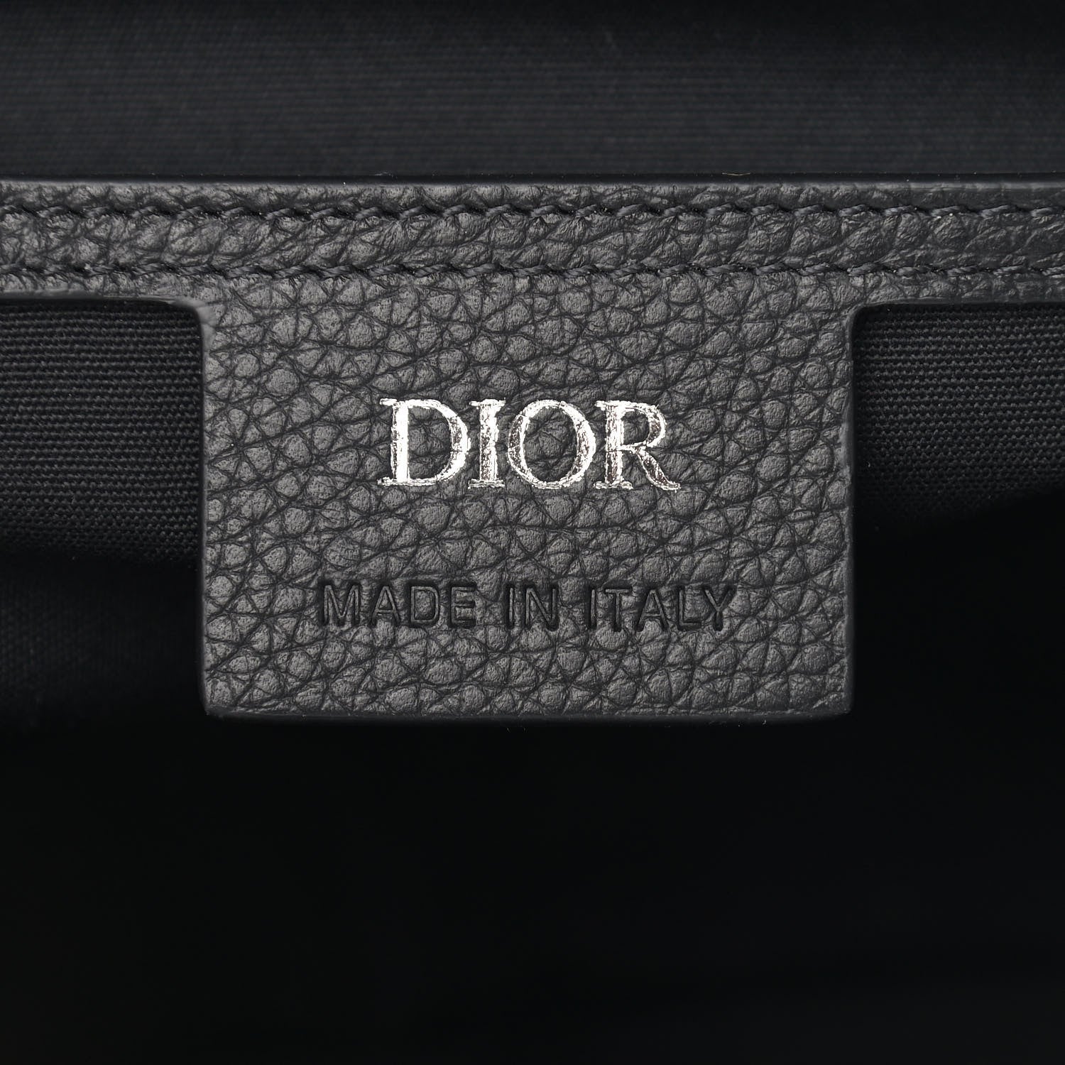 Christian Dior Oblique Saddle Messenger Beige Black 6 of 9