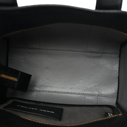 Marc Jacobs Grained Calfskin Small The Tote Bag Black 5 of 14