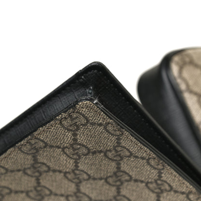 Gucci GG Supreme Monogram Web Belt Bag Black 13 of 14
