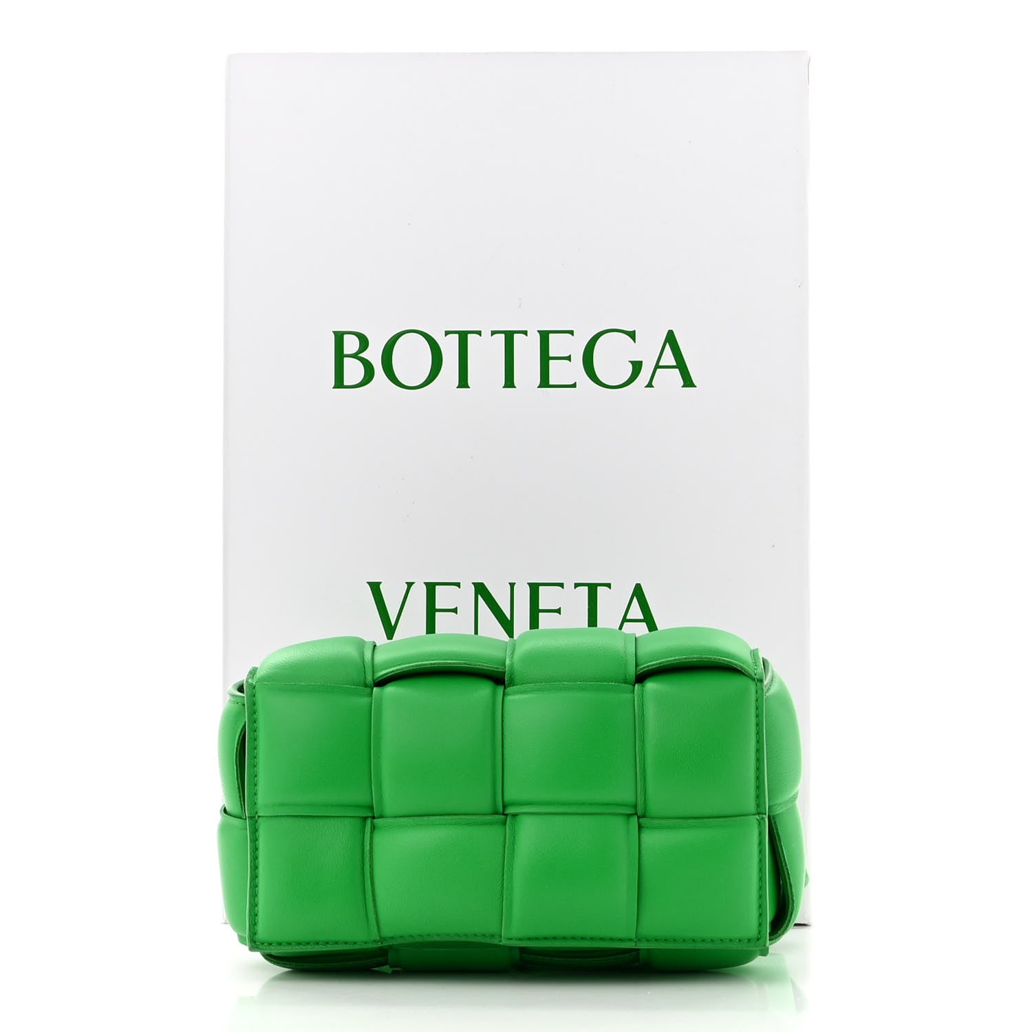 Bottega Veneta Nappa Maxi Intreccio Padded The Belt Cassette Bag Parakeet 12 of 12