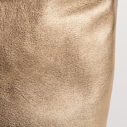 Fendi Vitello Chameleon Foldover Clutch Milk Gold Sand 5 of 9