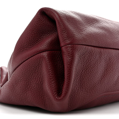 Gucci Grained Calfskin Softbit Maxi Shoulder Bag Rosso Ancora 10 of 15
