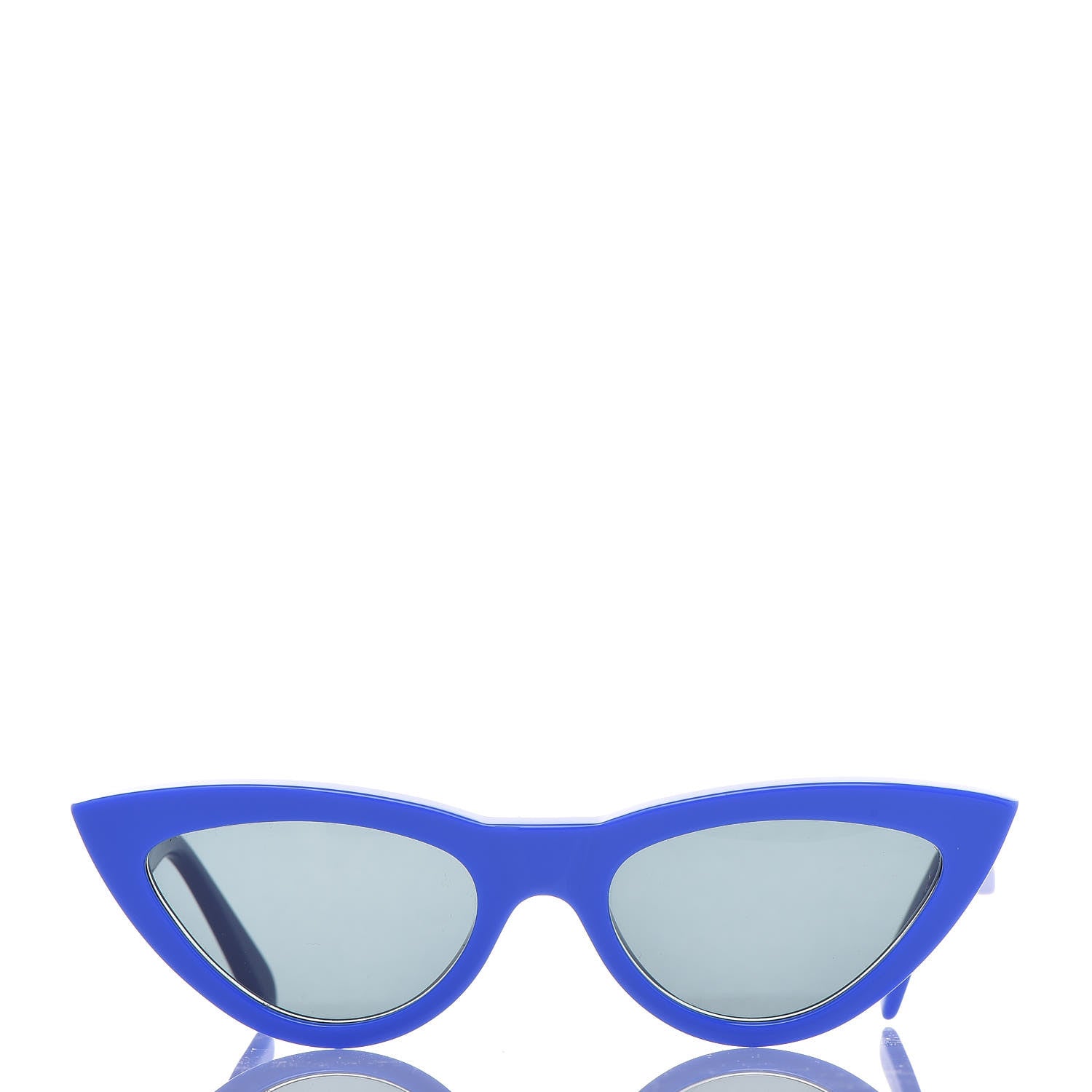 Celine Acetate Cat Eye Sunglasses CL40019I Blue 2 of 6