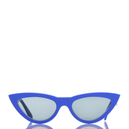 Celine Acetate Cat Eye Sunglasses CL40019I Blue 2 of 6